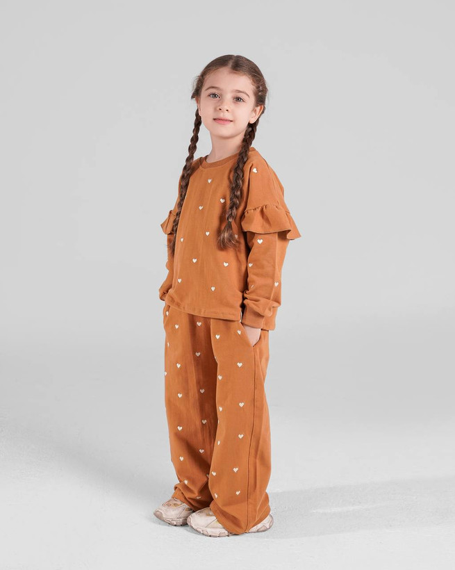 کراپ شلوار گلدوزی